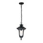 Lampă cu pendul Chicago CC8-S-BK 1x60W/E27 IP44 de la Elstead Lighting