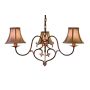 Candelabru CONISTON CN3-BUR-GOLD 3x60W/E14 de la Elstead Lighting