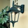 Aplique de perete CHAPEL CP2-BLACK 1x60W/E27 IP44 de la Elstead Lighting