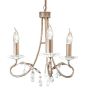 Candelabru CHRISTINA CRT3-SILVER-GOLD 3x60W/E14 de la Elstead Lighting