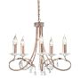 Candelabru CHRISTINA CRT5-SILVER-GOLD 5x60W/E14 de la Elstead Lighting