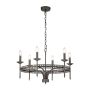 Candelabru CROWN CROWN6 6x60W/E14 de la Elstead Lighting