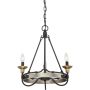 Candelabru CASTLE HILL QZS-CTH5003AN 3x60W/E14 de la Quoizel