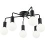 Lampă de tavan Dena DEN0622 6x60w/e27 ip20 de la Dar Lighting