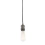 Lampă cu pendul CLASSO DS-M-034 MATT BLACK 1x60W/E27 IP20 de la Italux