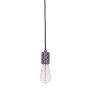Lampă cu pendul MILLENIA DS-M-010-03 MATT BLACK 1x60W/E27 IP20 de la Italux