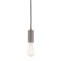 Lampă cu pendul MODERNA DS-M-038 MATT BLACK 1x60W/E27 IP20 de la Italux