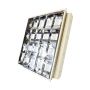 Corp de iluminat cu grilă LOUVER EKR3126 2x9W/G13 IP20 de la Eko-Light
