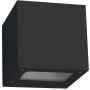 Aplique de perete BRICK 412B-L01F1B-02 3000K 1x50W/LED 325LM IP44 de la Novolux