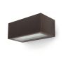 Aplique de perete ISORA 157D-L01G9B-91 2x17,4W/LED 2590LM IP65 de la Novolux