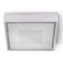 Lustră de tavan VIENA SQUARE 569C-L0105B-01 1x4,3W/LED 400LM IP65 de la Novolux