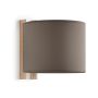 Aplique de perete WOOD 621C-G05X1A-50-CG 1x40W/E27 IP20 de la Novolux