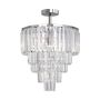 Lampă de tavan AMEDEO FC17106/6+3+1-CHROME+CL 10x40W/E14 IP20 de la Zuma Line
