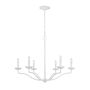 Candelabru Annie FE-ANNIE6-PSW 6x40W/E14 de la Feiss