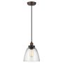 Lampă cu pendul BASKIN FE-BASKIN-P-B-BR 1x60W/E27 de la Feiss