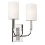 Aplique de perete BRIANNA FE-BRIANNA2-PN 2x60W/E14 de la Feiss