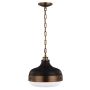 Lampă cu pendul CADENCE FE-CADENCE-2P-MB 2x75W/E27 de la Feiss