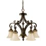 Candelabru DRAWING ROOM FE-DRAWING-ROOM5 5x60W/E27 de la Feiss