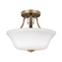 Lampă de tavan EVINGTON FE-EVINGTON-SF-SG 2x60W/E27 de la Feiss