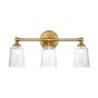 Aplique de perete Hugeunot Lake FE-HUGOLAKE3BATH-BB 3x3.5W/G9 IP44 de la Feiss