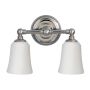 Aplique de perete HUGUENOT LAKE FE-HUGOLAKE2BATH 2x40W/G9 IP44 de la Feiss