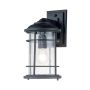 Aplique de perete Lighthouse FE-LIGHTHOUSE2-M-BLK 1x60W/E27 IP44 de la Feiss