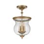 Lampă de tavan Pickering Lane FE-PICKERING-LANE-SF-PNBR 3x40 W/E14 de la Feiss