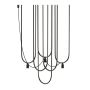 Lampă cu pendul Udin 9786 3x10W/GU10 IP20 de la Antigo