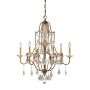 Candelabru VALENTINA FE-VALENTINA6 6x60W/E14 de la Feiss