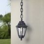 Lampă cu pendul Sichem FMG-SICHEM-ANNA-BLK 1x23W/E27 IP55 de la Fumagalli