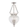 Lampă cu pendul FINSBURY PARK FP-P-M-POL-NCKL 3x60W/E14 de la Elstead Lighting