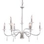 Candelabru FINSBURY PARK FP9-POL-NICKEL 9x60W/E14 de la Elstead Lighting