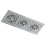 Lumină îngropată deasupra plafonului PACO AZ0801 3x50W/MR16 de la AZzardo