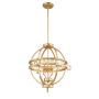 Candelabru Lemuria GN-LEMURIA-3P-A 3x60W/E14 de la Gilded Nola