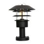 Lampă de podea HELSINGOR HELSINGOR-PED-BK 1x60W/E27 IP44 de la Elstead Lighting
