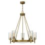 Candelabru COLLIER HK-COLLIER5 5x60W/E14 de la Hinkley Lighting