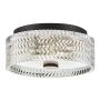 Lustră de tavan Elle HK-ELLE-F-S-BK 2x60W/E27 IP20 de la Hinkley Lighting
