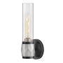 Aplique de perete Ellison HK-ELLISON1-BK-BN 1x40W/E27 IP44 de la Hinkley Lighting