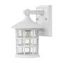 Aplique de perete Freeport HK-FREEPORT2-S-TWH 1x40W/E27 IP44 de la Hinkley