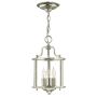 Lampă cu pendul GENTRY HK-GENTRY-P-S-PN 3x60W/E14 de la Elstead Lighting