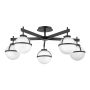 Lampă de tavan Hollis HK-HOLLIS-5-O-BK 5x40 W/E14 ip44 de la Hinkley Lighting
