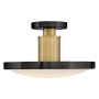 Lampă de tavan Kieran HK-KIERAN-LED-SF-BK-LCB 2900K, 3500K, 4000K, 5000K, 6000K 32W/LED 3468lm de la Hinkley