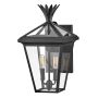Aplique de perete Palma HK-PALMA-M-BK 2x40W/E14 IP44 de la Hinkley Lighting