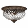 Lustră de tavan PLANTATION HK-PLANT-F-L-PZ 3x60W/E27 de la Hinkley Lighting