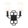 Aplique de perete Sabina HK-SABINA2-BK 2x40W/E14 de la Hinkley