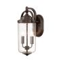 Aplique de perete Willoughby HK-WILLOUGHBY-M-OZ 2x40W/E14 IP44 de la Hinkley