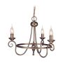 Candelabru HARLECH HR3A-BRONZE 3x60W/E14 de la Elstead Lighting