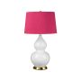 Lampă de masă Isla ISLA-AB-TL-CRANBERRY 1x60 W/E27 de la Elstead Lighting
