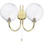Aplique de perete Jared JAR0935-22 2x40w/g9 ip20 de la Dar Lighting