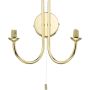 Braț pentru aplique de perete Jared JAR0935-F 2x40w/g9 ip20 de la Dar Lighting